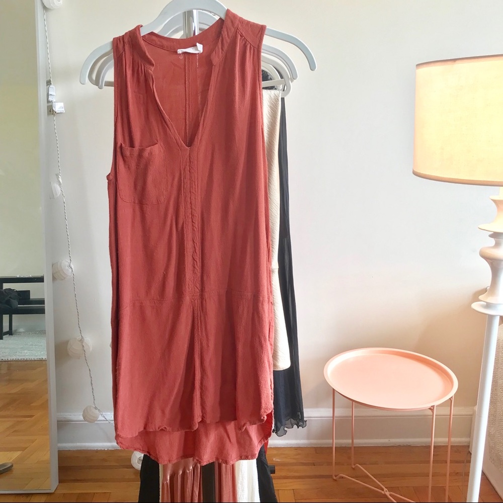 LUSH Hailey Crepe Tunic Dress